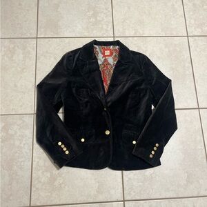Old Navy Suede Black Suit Jacket!